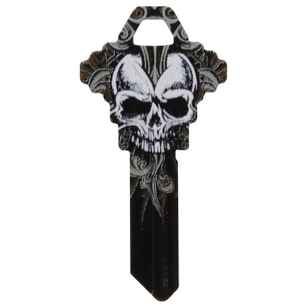 Hillman HILLMAN Wackey Skull House/Office Universal Key Blank SC1 Single 89922